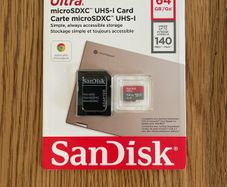 SanDisk 64GB SD card