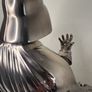 RARE Star Wars Darth Vader Chrome Limited Edition Statue Figure Gentle Giant from Blister Event Tokyo 3000 pieces in Box Image 9