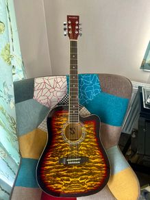 Music Minds Semi-Acoustic Guitar