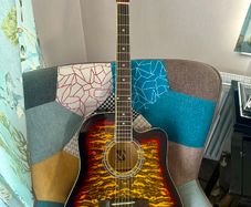 Music Minds Semi-Acoustic Guitar