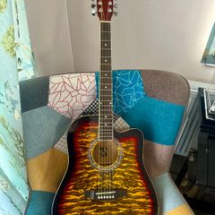 Music Minds Semi-Acoustic Guitar
