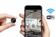 Mini Magnetic Full HD Home Security Camera / Webcam with  Motion Detection, 24h Monitoring, Timer - 1080p, WiFi, IP