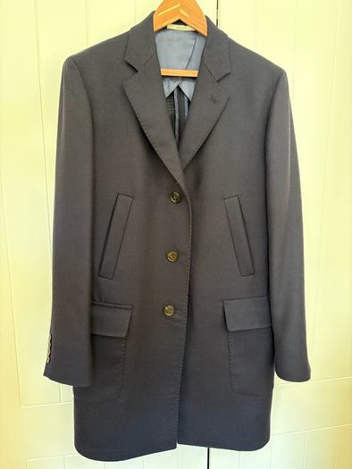 Hackett 100% wool overcoat 40R