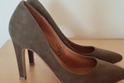Khaki Court Shoes
