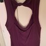 Sleeveless top, colour dark purple, size 8, RIVER ISLAND Image 5