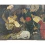 Mid 20th.Century Irish Art "Adoration of The Shepherds" after Murillo. Image 6