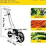 Garden Seeder, Metal Precision Garden Push Seeder With 6 Seed Plates, Walk-Behind Row Crop Planter, Manual Garden Lawn Spreader for Sowing Image 2
