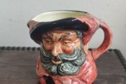 Royal Doulton Miniature Falstaff Jug - vintage ceramics - collectors piece
