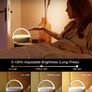 Lamps with Wireless Charger, Touch Lamp Bedside with Bluetooth Speaker, LED Night Light Dimmable Table Lamp for Bedroom Living Room as Phone Holder, Gift for Men Women Home Decor Image 2
