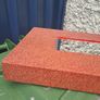 Mirror set in red glitter frame Image 3