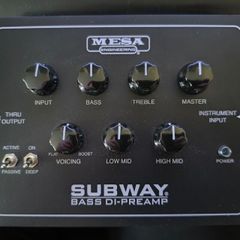 Mesa Subway Bass DI Preamp
