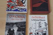 4 x vintage Irish Language books Poetry &amp; Stories 20thC FREEPOST