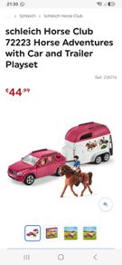 Schleich Car and Trailer Camping Set