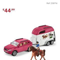 Schleich Car and Trailer Camping Set