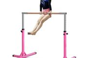 Height Adjustable Gymnastics Horizontal Bar For Kids