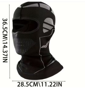 Windproof Thermal Ski & Motorcycle Mask - Full Face & Head Cover for Men & Women,