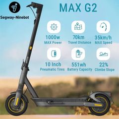 Segway Ninebot Kickscooter MAX G2 very low mileage 117km