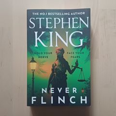 Never Flinch by Stephen King (Mystery Suspense Paperback 2025)