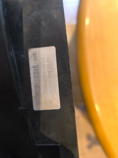 mercedes cooling Fan