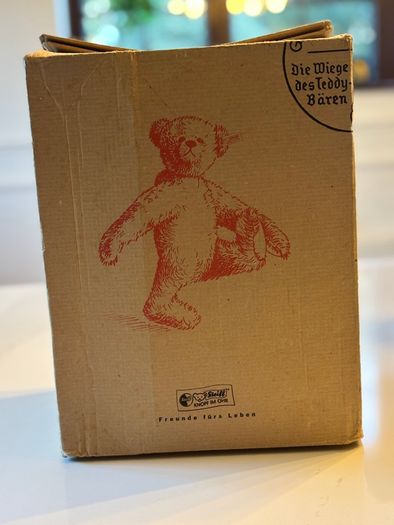 Vintage Russ Collection Teddy Bear (Russ Berrie) - Fully Dressed with Tote Bag