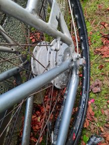 Rear wheel with 250 watt hub motor