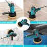 5inch Electric Car Polisher 800W Buffer Polishing Machine Sander Pads Kit, 6 Variable Speed, 12Pcs Accessories Image 4