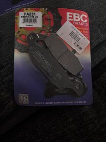 motorcycle brake pads