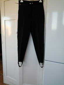 Ski Pants Black Sauvage Sport Size 46/14