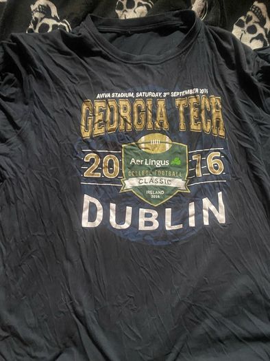 t shirt ireland size xl