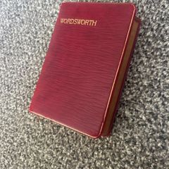 120 year old book Poetical works of William Wordsworth