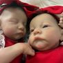 doll.  Beautiful reborn twin baby dolls Image 7