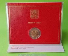 Vatican 2015 year Brilliant Uncirculated Commemorative 2 Euro coin.