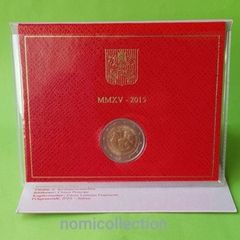 Vatican 2015 year Brilliant Uncirculated Commemorative 2 Euro coin.