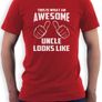 Awesome Uncle T-Shirt tee top shirt Image 5