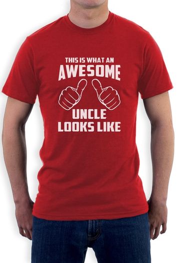 Awesome Uncle T-Shirt tee top shirt