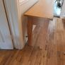 Solid Oak Console Table Image 3