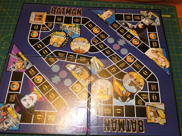 Rare Batman The Game 1989 Paul Lomond Games Made In Uk Unused