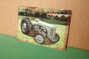 Ferguson TE 20 tin sign Grey Fergie metal sign