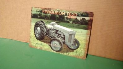 Ferguson TE 20 tin sign Grey Fergie metal sign