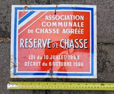 French Hunting Sign
