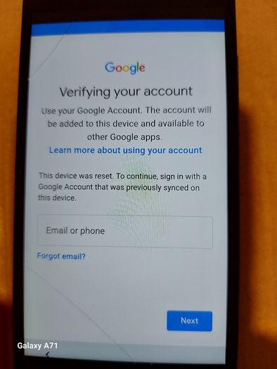 HONOR 7 Lite, Model NEM-L21, FRP Locked, Excellet cosmetic condition, for parts or repair