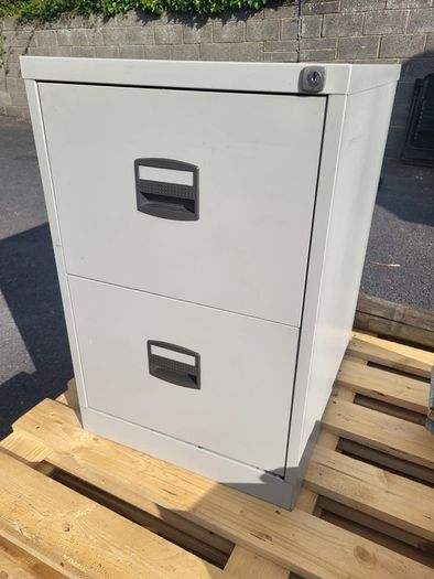 2 Drawer Metal Filing Cabinet