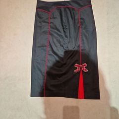 Racer pencil skirt