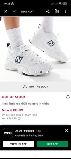 New Balance 608 Trainers size 6,5