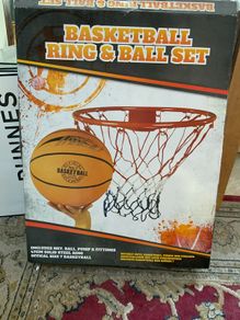 basketball ring and ball set