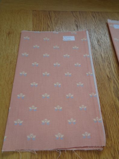 Cotton Fabric Pieces x 4 for Sale