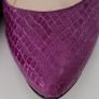 LK Bennett purple leather pointed flats Sz 41 ( Fit 7 - 7.5 UK) Rrp 229 (New) Image 3