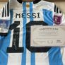 Lionel Messi Signed Argentina Qatar 2022 World Cup Final Winners Shirt Plus COA Image 9