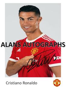Cristiano Ronaldo Autograph