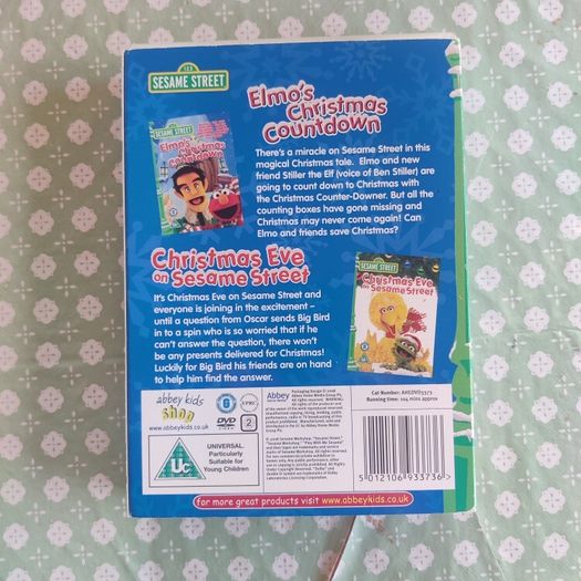 Sesame Street Christmas Double Pack DVD
